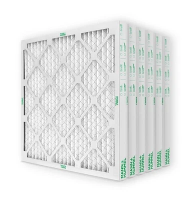Filtros de aire para horno de CA 20x20X2 MERV 8 plisados de 2" pulgadas.  Caja de 6 Foto 1 de 4