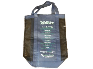 THUNDERBOLT RECYCLING LUKE AFB ARIZONA MESH REUSABLE ECO GROCERY BAG TOTE NEW - Picture 1 of 5