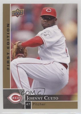 2009 Upper Deck primeira edição Johnny Cueto #82 - Imagem 1 de 2