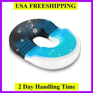 Donut Kissen für Bürostuhl Sitzkissen Kühlgel Memory Foam Kissen Si... - Bild 1 von 10