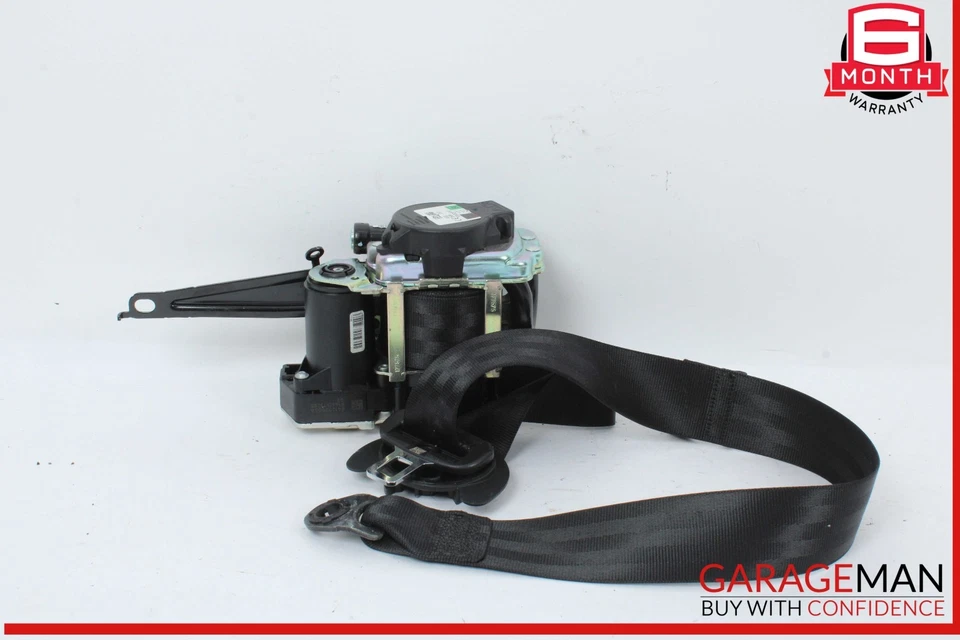 Cinturón de seguridad delantero derecho negro OEM Audi A5 Quattro S5 RS5 17-24 Foto 1 de 4