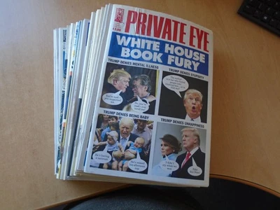 Private Eye - 27 different issues from between 2018 & 2019. See pics below. - Image 1 of 4
