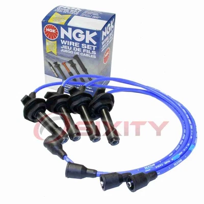 Juego de cables de bujía NGK de 1 pieza para Subaru Impreza 1998 2,5 L H4 - Kit de motor wa Foto 1 de 4