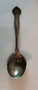 Cuchara de pulgadas Robers Bros. A1 Berkshire de plata ornamentada 1847 - Imagen 1 de 4