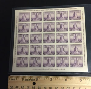 Scott #731 - MNH-NG - Souvenir Sheet of 25 - Picture 1 of 1