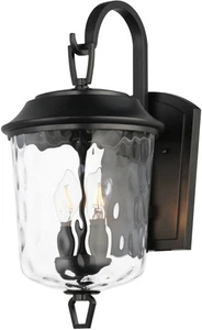 Maxim 34212WG Prescott 2 Light 19" Tall Outdoor Wall Sconce - Bronze - Picture 1 of 4