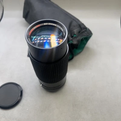 Albinar ADG 80-200mm f3.9 MC Macro Zoom Lens Canon FD Mount  - Works & Clean Cas - Image 1 of 4