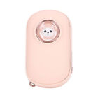 (Pink)Airshi Mini Hand Warmer Cute Hand Warmer Power Bank 3 Level Temperature