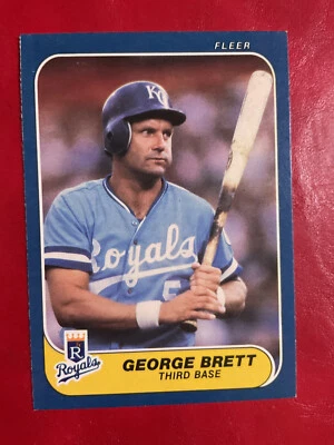 George Brett Fleer Topps oddballs & inserts MLB " YOU PICK " Kansas City Royals - Image 1 of 4
