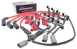 Mazda RX-8 RX8 D585 Ignition Coil Packs Kit Wires w/ Harness & Mounting Bracket - Picture 1 of 1