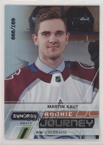 2020-21 Upper Deck Synergy Journey Draft /999 Martin Kaut #RJ-MK Rookie RC
