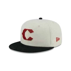 New Era Cincinnati Reds City Mesh 59FIFTY Fitted Hat White Black Red 7 3/8 - Picture 1 of 13