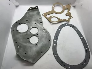 Midget Sprite Engine Front Plate 12G1309 948 1098 1275 1958-1974 & 12G619 Gasket - Picture 1 of 24