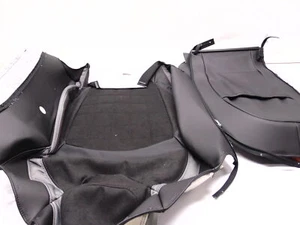 Coprisedile originale Mini F60 Countryman JCW pelle Dinamica carbonio nero grigio - Foto 1 di 4