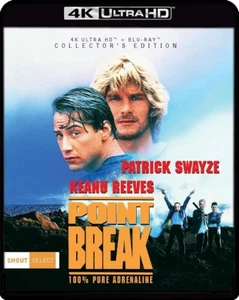 Point Break Collectors Edition (Keanu Reeves) New 4K Ultra HD Blu-ray - Picture 1 of 1