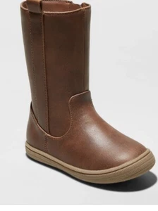 Cat & Jack Kleinkind Mädchen Orabel hohe modische Stiefel - braun Größe 6 - Bild 1 von 2