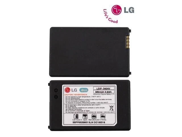 🔋Batería Auténtica Original OEM LG LGIP-340NV para LG Cosmos VN250 Octano VN530 Foto 1 de 1