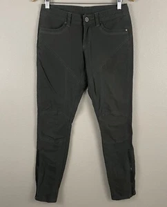 Kuhl Womens Size 4 Gray Inspiratr Ankle Zip Skinny Outdoor Hiking Camping Pant - Picture 1 of 5