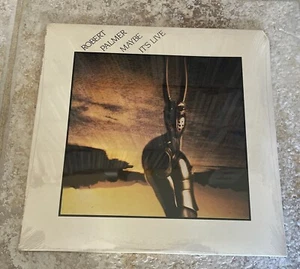 Robert Palmer “Maybe It's Live” 1982 Island Records ILPS-9665 LP (Sealed) W/Cut - Picture 1 of 3