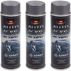 3x 500ml Felgensilber Felgenlack Lackspray Sprühdose Silber-Aluminium RAL9006  - Bild 1 von 5