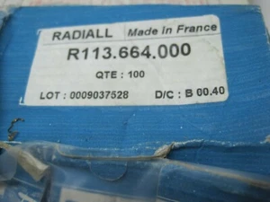 1pcs RADIALL R113664000 FEMALE RIGHT ANGLE RECEPTACLE FOR PCB SMT TYPE - Imagen 1 de 3