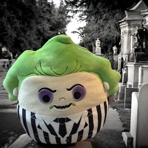 Squishmallows Beetlejuice 2 Film 10 Zoll Sammlerstück Plüschtier! Nagelneu mit Etikett - Bild 1 von 6