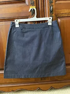 Adidas Golf Donna Skort Stripes Navy Tg 4 Nuove Senza Etichetta - Foto 1 di 5