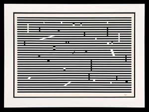 YAACOV AGAM "V" (FROM THE DOUBLE METAMORPHOSIS SERIES) 1973 | SIGNED - Picture 1 of 4
