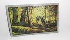DDR Waggon Schild Reklame Mufflon im Wald G.Schuldt 86 Blechschild