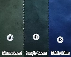 HEAVY 17oz POLYESTER FAUX SUEDE SUEDETTE DUAL SKIN FABRIC UPHOLSTERY CRAFT 58"W - Picture 1 of 339