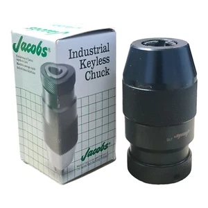 Portabrocas sin llave de alta resistencia Jacobs Industrial 16 mm 3-16 mm J16 1/2x20 - Imagen 1 de 2
