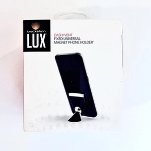 Bracketron, LUX, Car Dash/Vent, Fixed Universal Phone Holder Black & Silver - Picture 1 of 4
