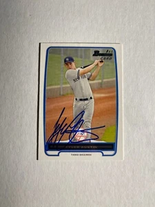 Carta firmata New York Yankees TYLER AUSTIN - Foto 1 di 1