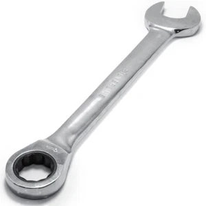 Chiave combinata 17 mm SILVERLINE 783122 LUCIDA TESTA FISSA CRICCHETTO - Foto 1 di 3
