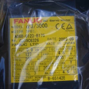 ONE FANUC A06B-0123-B175 SERVO MOTOR - Afbeelding 1 van 1