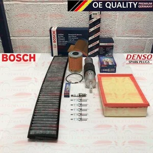 PER BMW M3 3.2 E46 CSL ARIA OLIO CARBURANTE FILTRO ANTIPOLLINE DENSO KIT MANUTENZIONE CANDELE - Foto 1 di 1