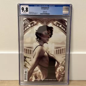 CATWOMAN #3 2018 CGC 9.8 NM STANLEY "ARTGERM" LAU VARIANT GORGEOUS COVER GGA DC - Picture 1 of 3