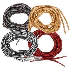 4 pares de cordones redondos encerados para zapatos mujer cordones de repuesto Miss - Imagen 1 de 12