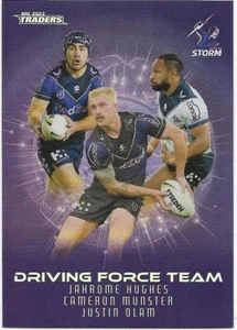 2023 Nrl Traders Titanium Driving Force Case Card (DFP07) STORM 34/45 - Bild 1 von 2