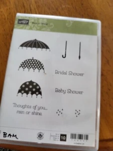 Stampin' Up Rain and Shine unmontiert 10 Stück - Bild 1 von 2