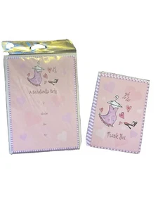 Bachelorette party Invitations and Thank You Cards, 12 In Each - Picture 1 of 5