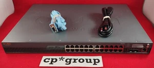 Controlador Ethernet Aruba ARCN7024 7024-US JW683A 24 puertos PoE GbE y 2 puertos SFP+ - Imagen 1 de 4