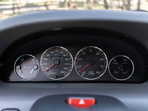 Fits Fiat Punto 1 I GT 93-99 4-Teilig Poliert Aluminium Tachoringe Tacho Ringe - Picture 1 of 7