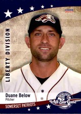 2017 Atlantic League All-Stars Choice #3 Duane Below Lakeland Florida FL Card