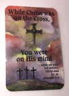 Pewter Easter Cross Crucifix Religious Jesus Lapel Hat Pin Lanyard Pins Tie Tack