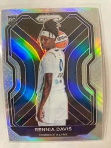 Rennia Davis - 2021 Prizm WNBA "Silver Prizm" parallel #97 RC - Picture 1 of 2