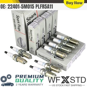 8PCS NGK IRIDIUM SPARK PLUGS 22401-5M015 For NISSAN VQ35 VQ40 3.5L 4.0 PLFR5A11 - Picture 1 of 6