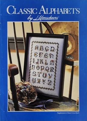 Classic Alphabets Cross Stitch Patterns By Herrschners c3 - Image 1 of 2