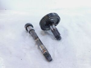 07-13 Aprilia Mana 850 GT Engine Transmission Toothed Pulley & Drive Shaft Gears