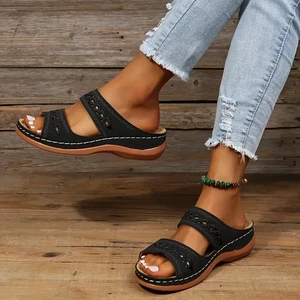 Orthopedic Sandals for Women Arch Support Anti-Slip Breathable Sandal Simple 10 - Picture 1 of 6